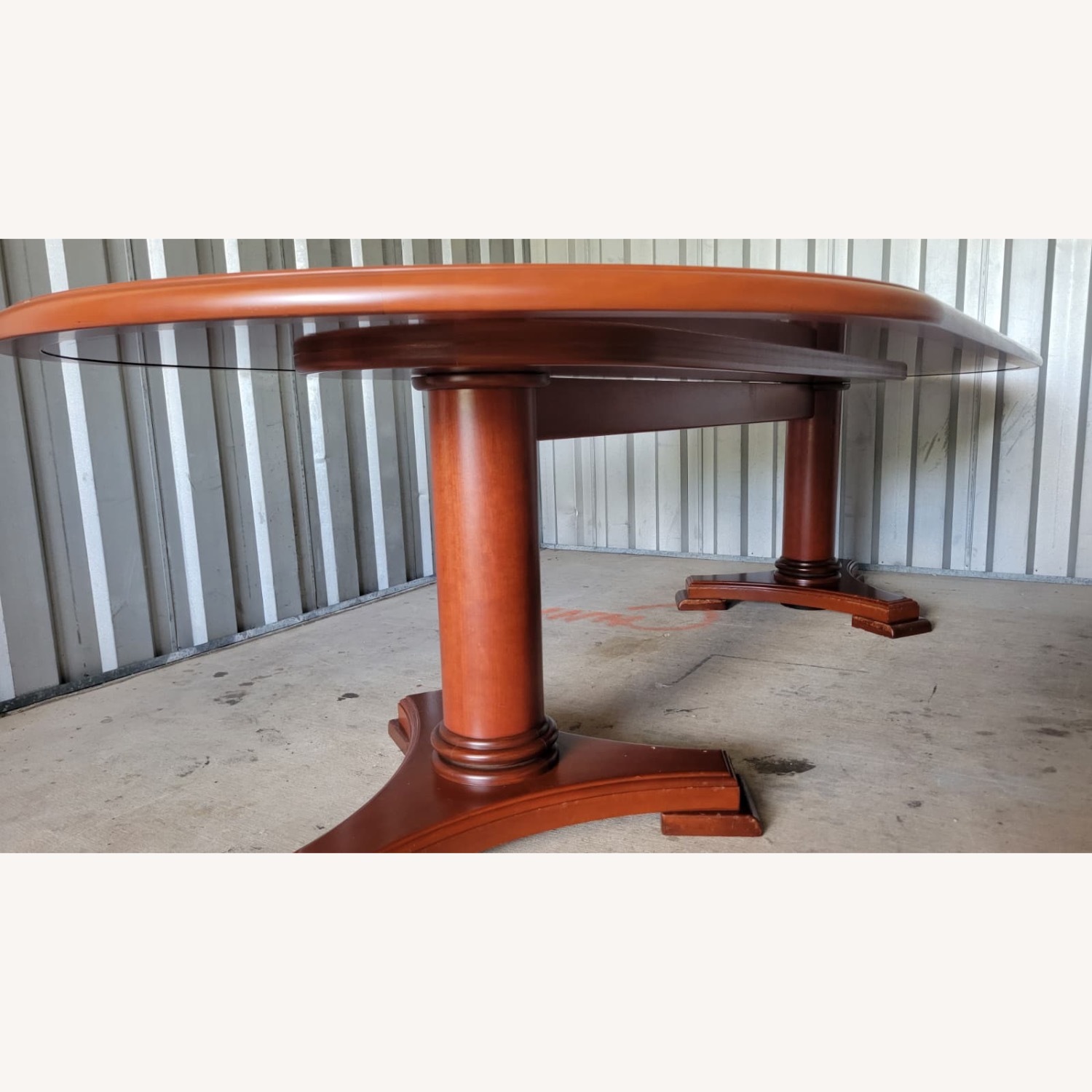 Wood Veneer Dining Table from Yacht Interior - image-2