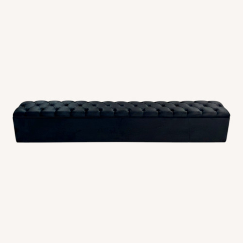 Used Everly Quinn Johnnay Upholstered Storage Footboard for sale on AptDeco