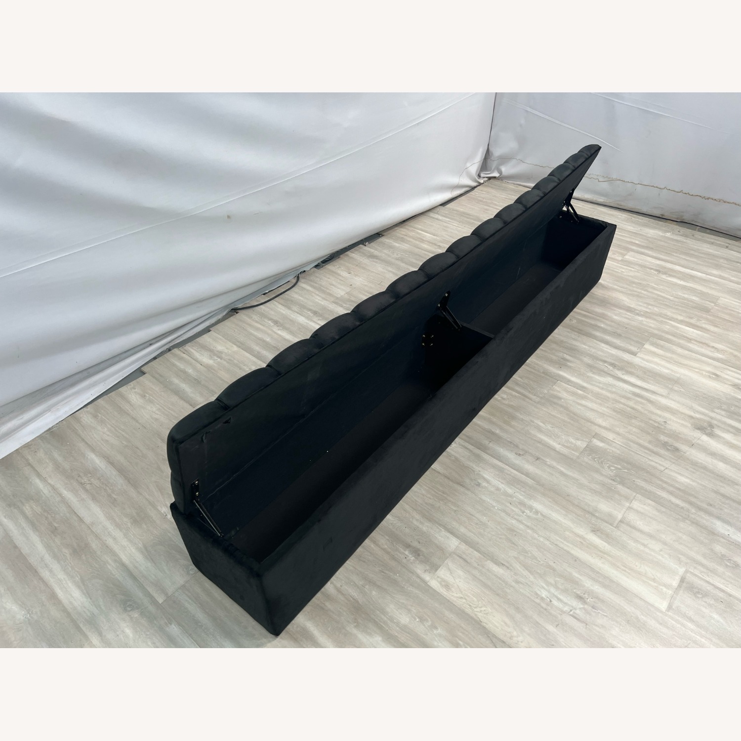 Everly Quinn Johnnay Upholstered Storage Footboard - image-9