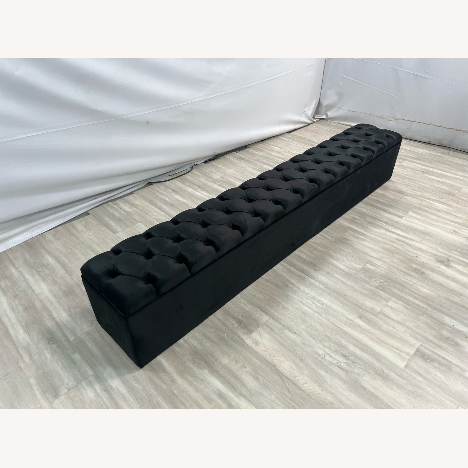 Everly Quinn Johnnay Upholstered Storage Footboard - image-3
