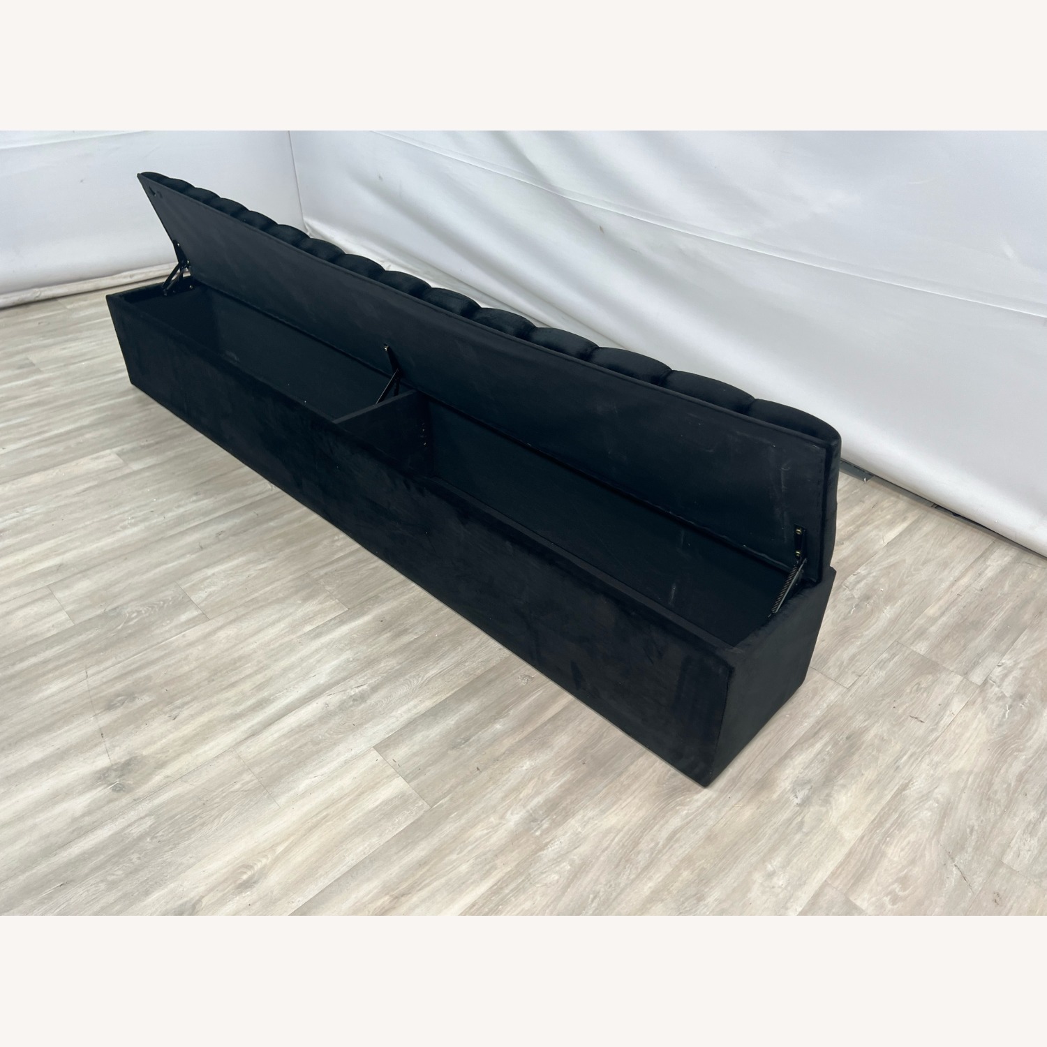Everly Quinn Johnnay Upholstered Storage Footboard - image-8