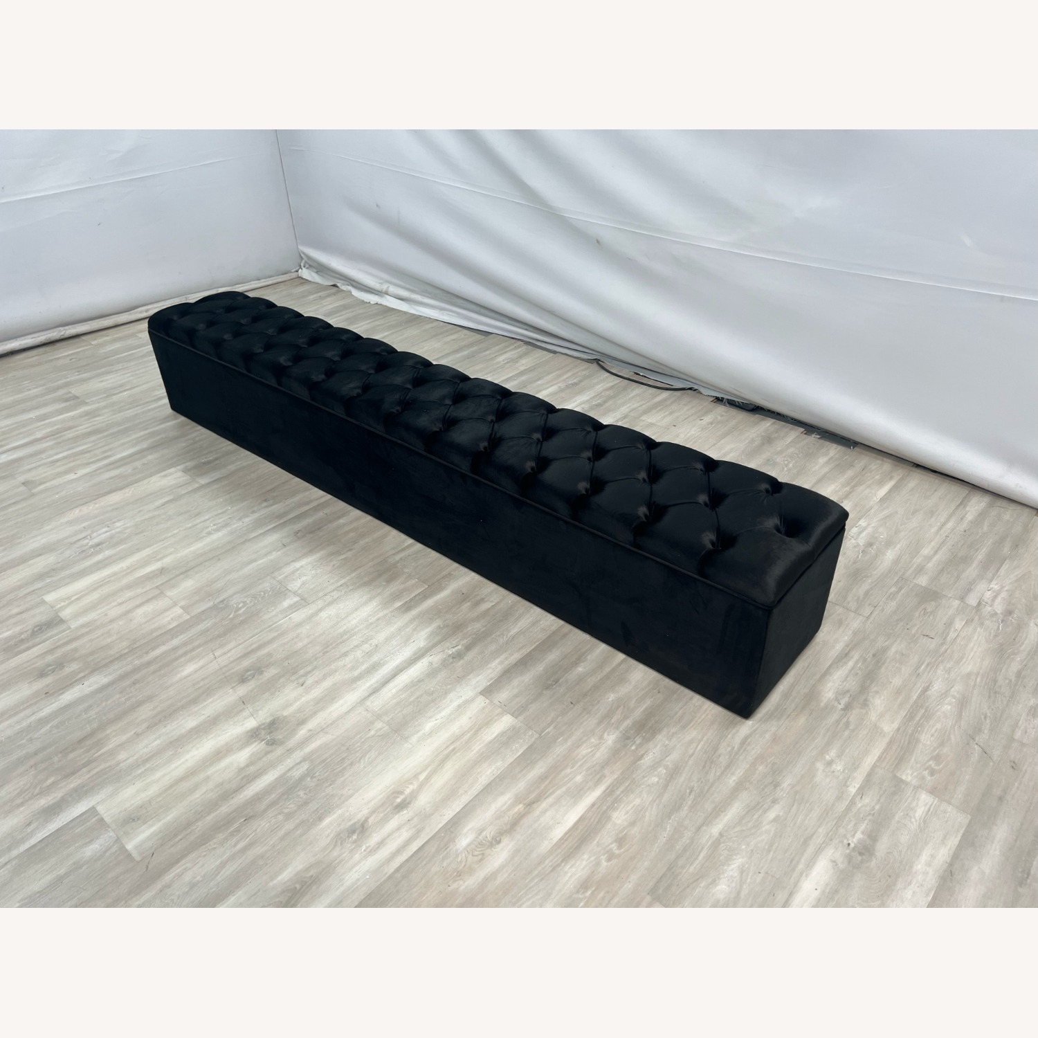 Everly Quinn Johnnay Upholstered Storage Footboard - image-2