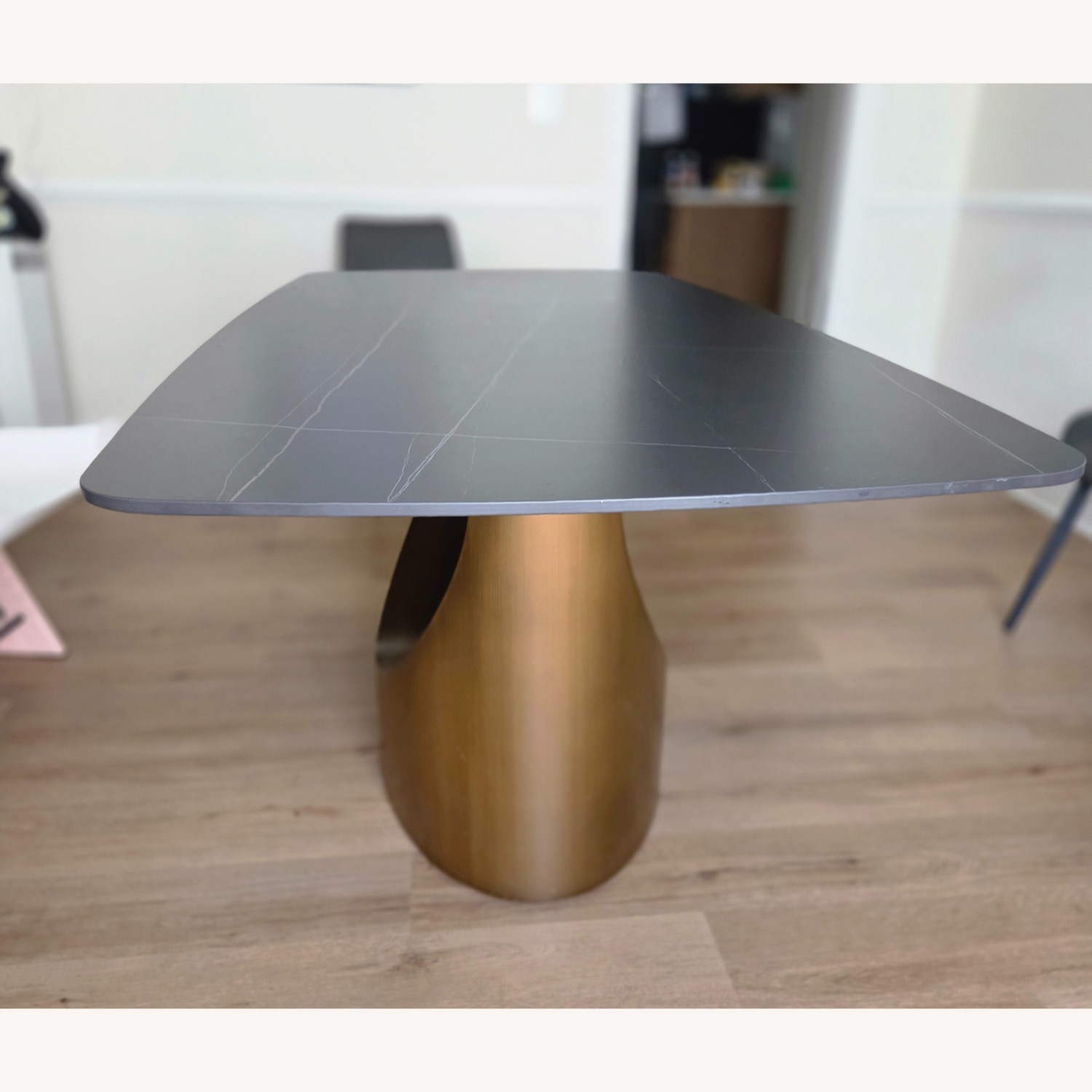Povision Black Stone Dining Table - image-2