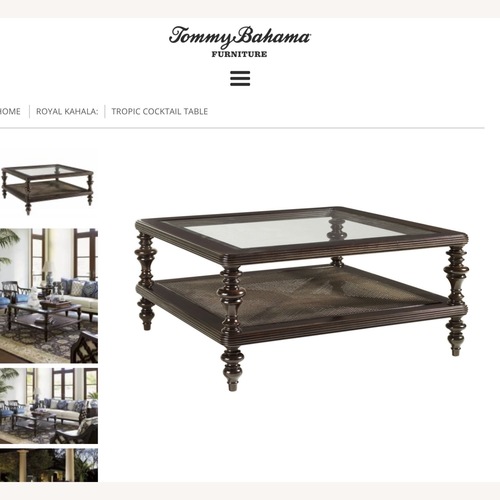 Used Tommy Bahama Coffee Table for sale on AptDeco