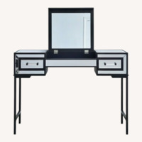 Amazon Mirrored Flip Top Vanity Table