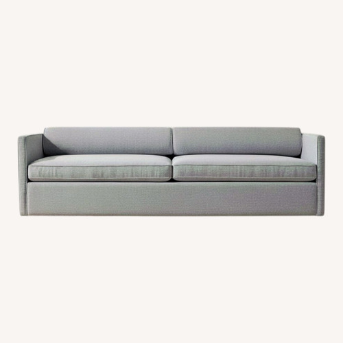 Used CB2 Light Gray Cotton 3+ Seater Sofa for sale on AptDeco