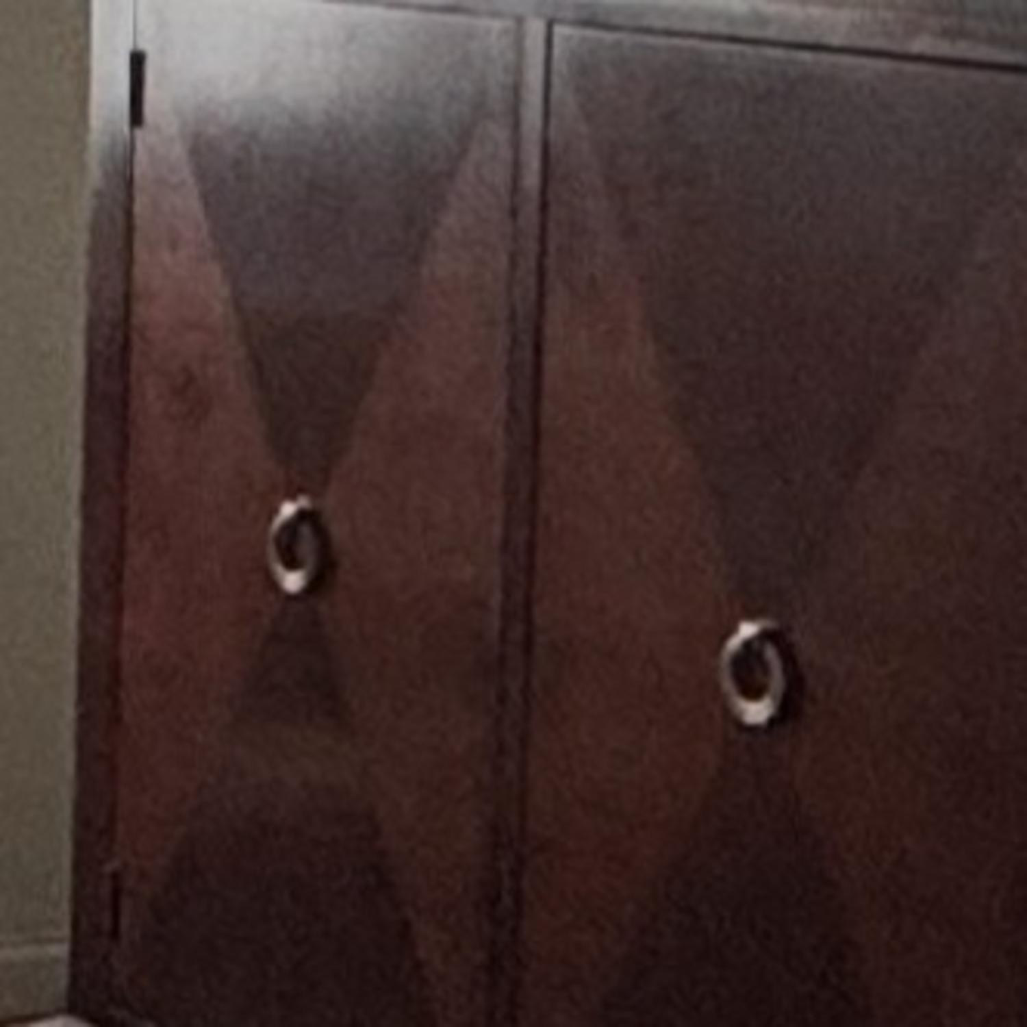 Ethan Allen Dark Brown Wood Media Storage - image-3