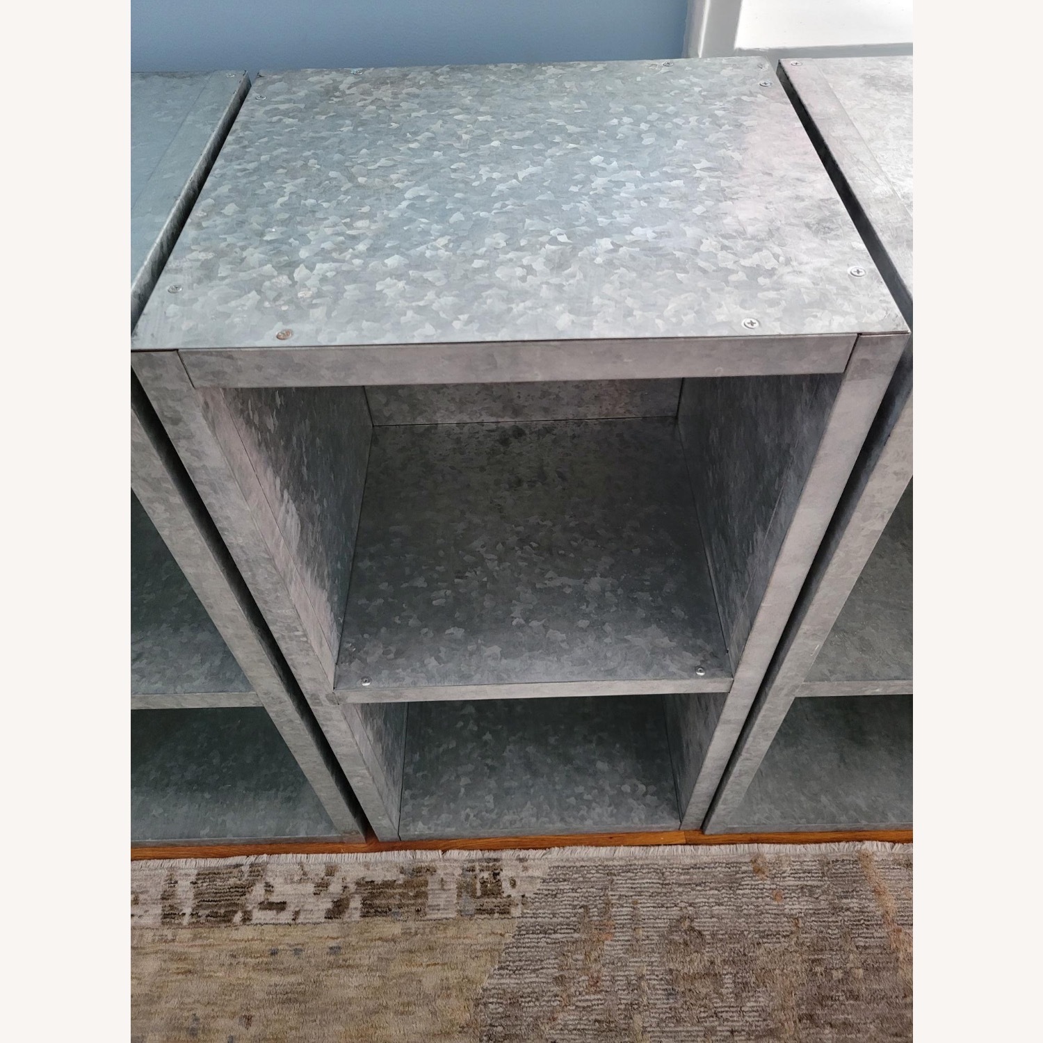 Vintage Galvanized Steel Media Storage Units - image-4