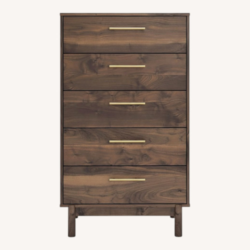 Used Ashley Furniture Dark Brown Wood Dresser for sale on AptDeco