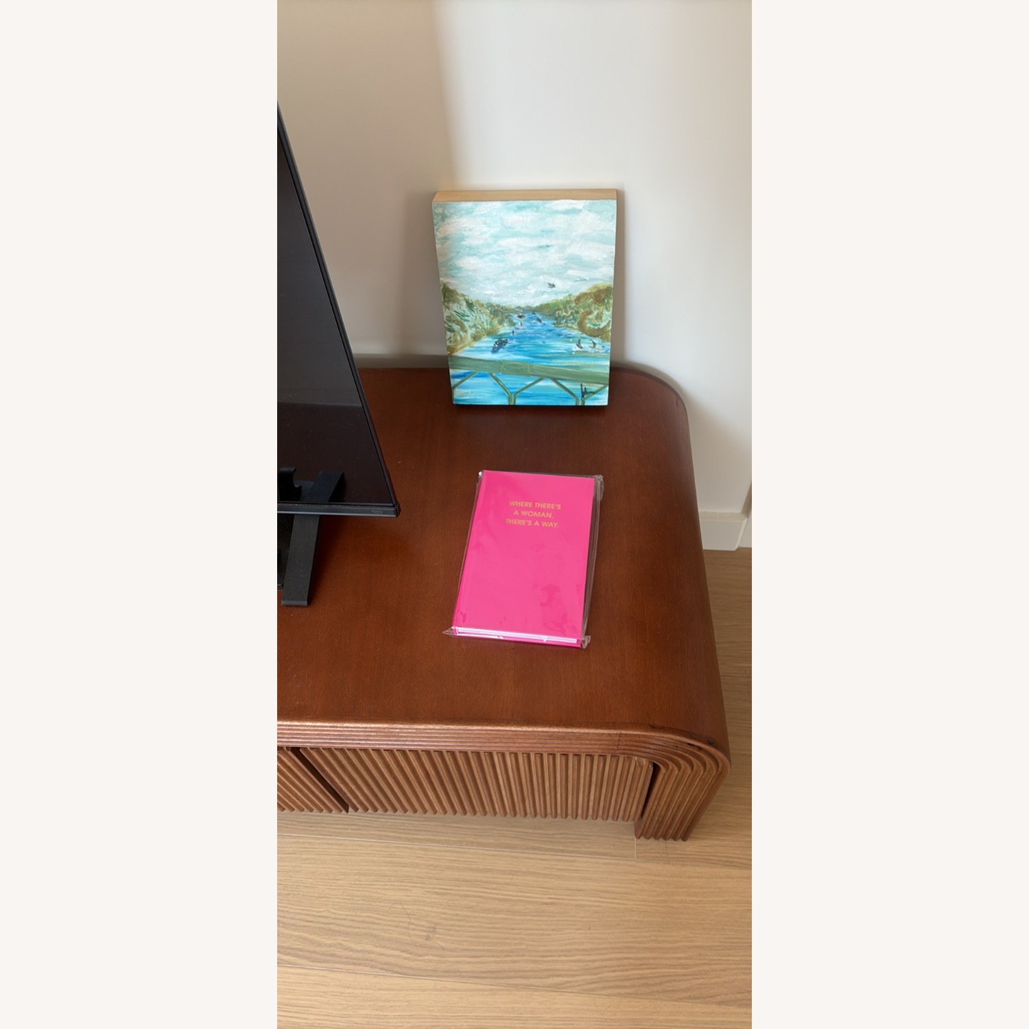 Wayfair Dark Brown Wood Media Storage - image-4