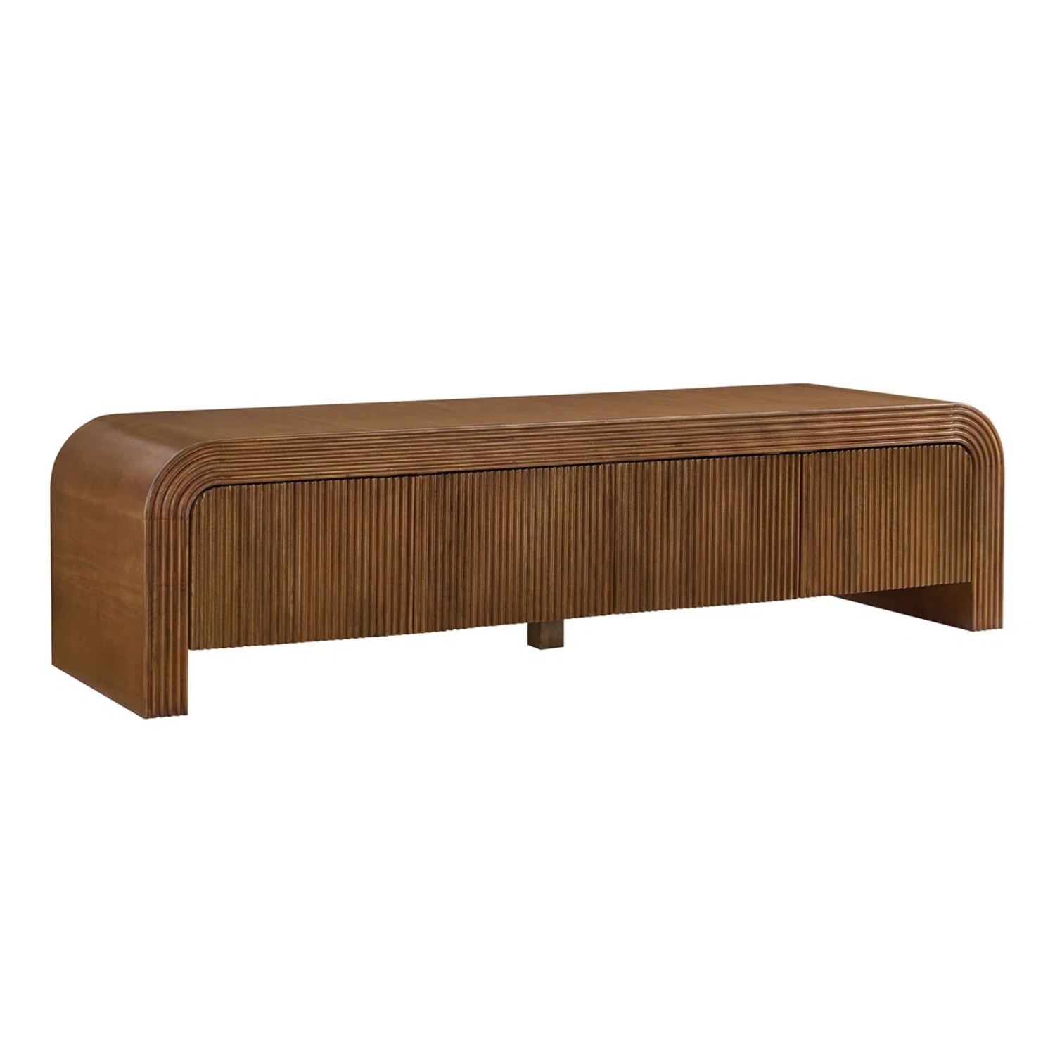 Wayfair Dark Brown Wood Media Storage - image-5