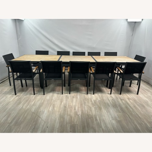 Used HIGOLD Heck Extendable Outdoor Dining Set for sale on AptDeco