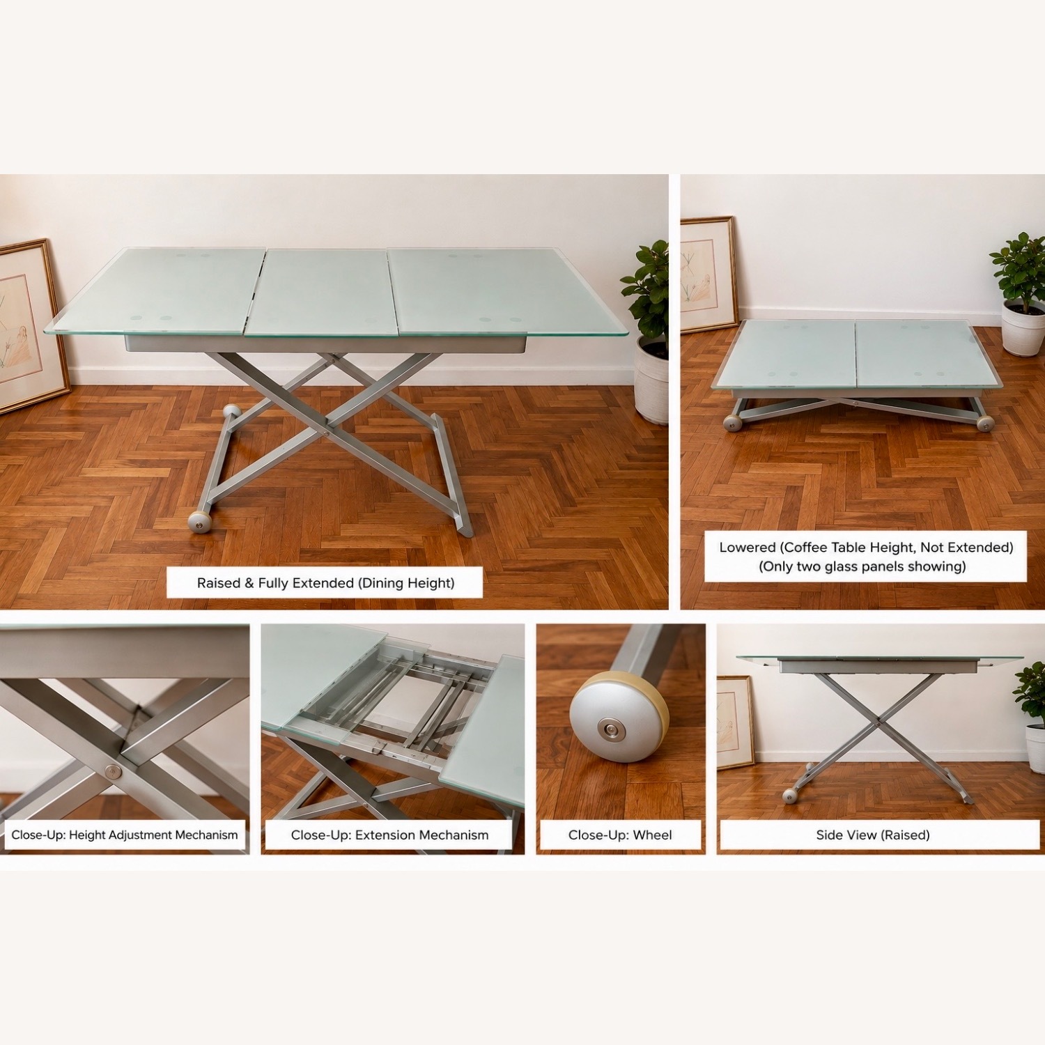 Convertible Dining-to-Coffee Table - image-2