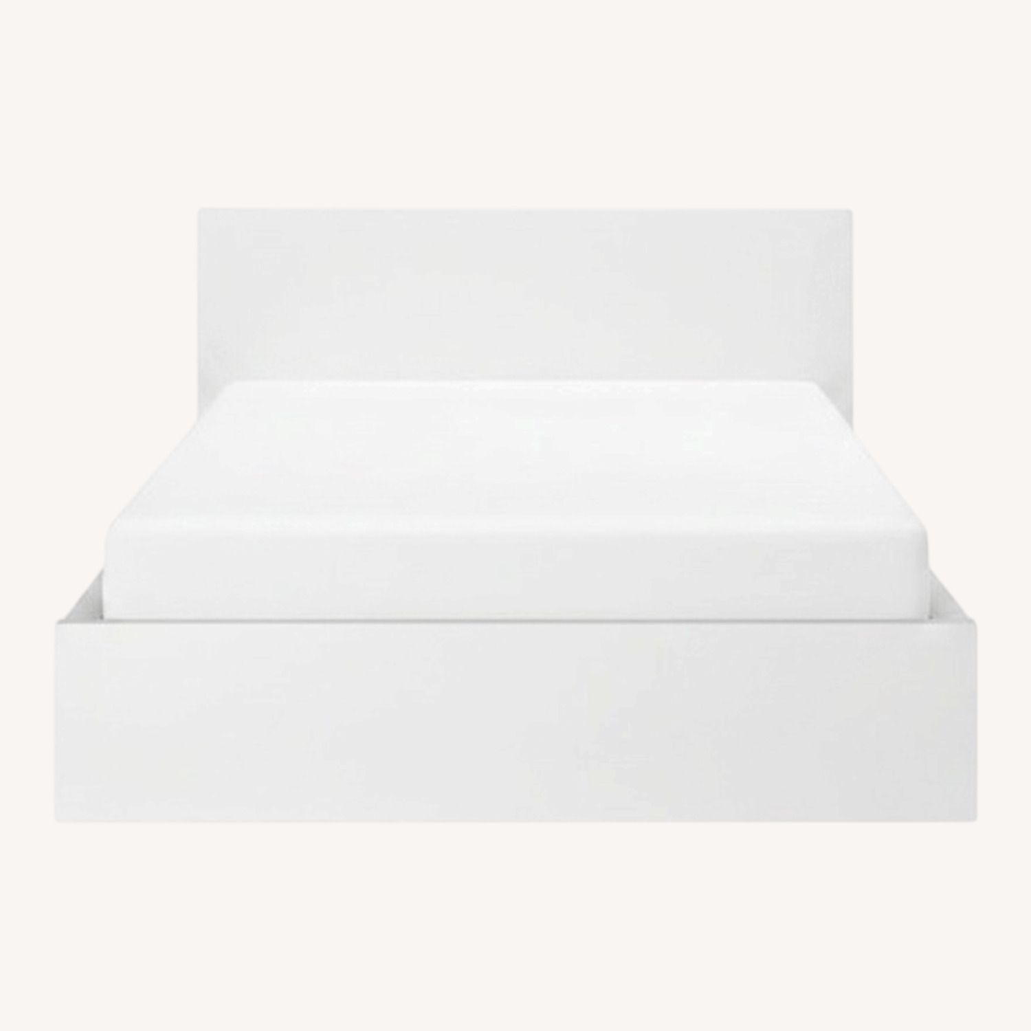 IKEA MALM Full Bed Frame + Slats White - image-0