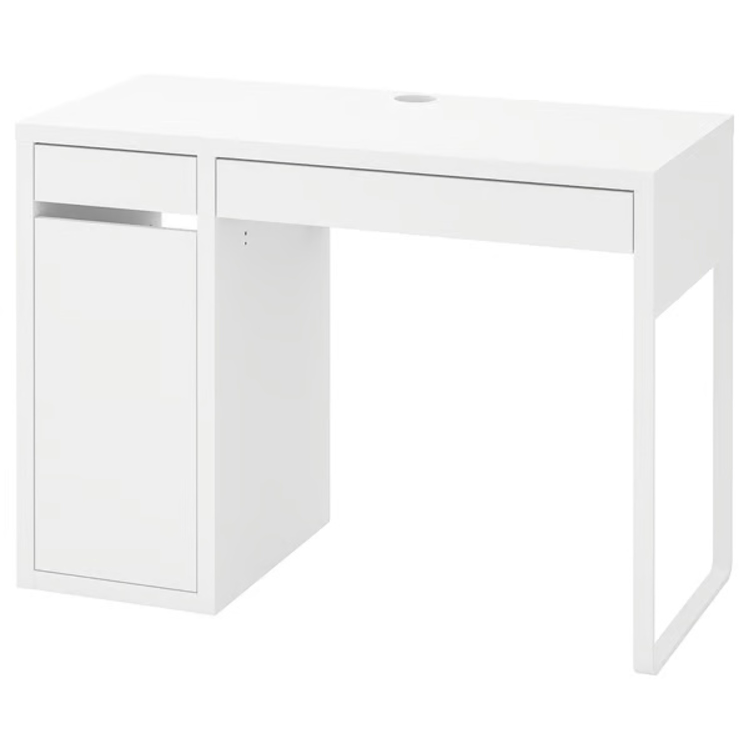 IKEA MICKE Desk with Drawers White - image-5