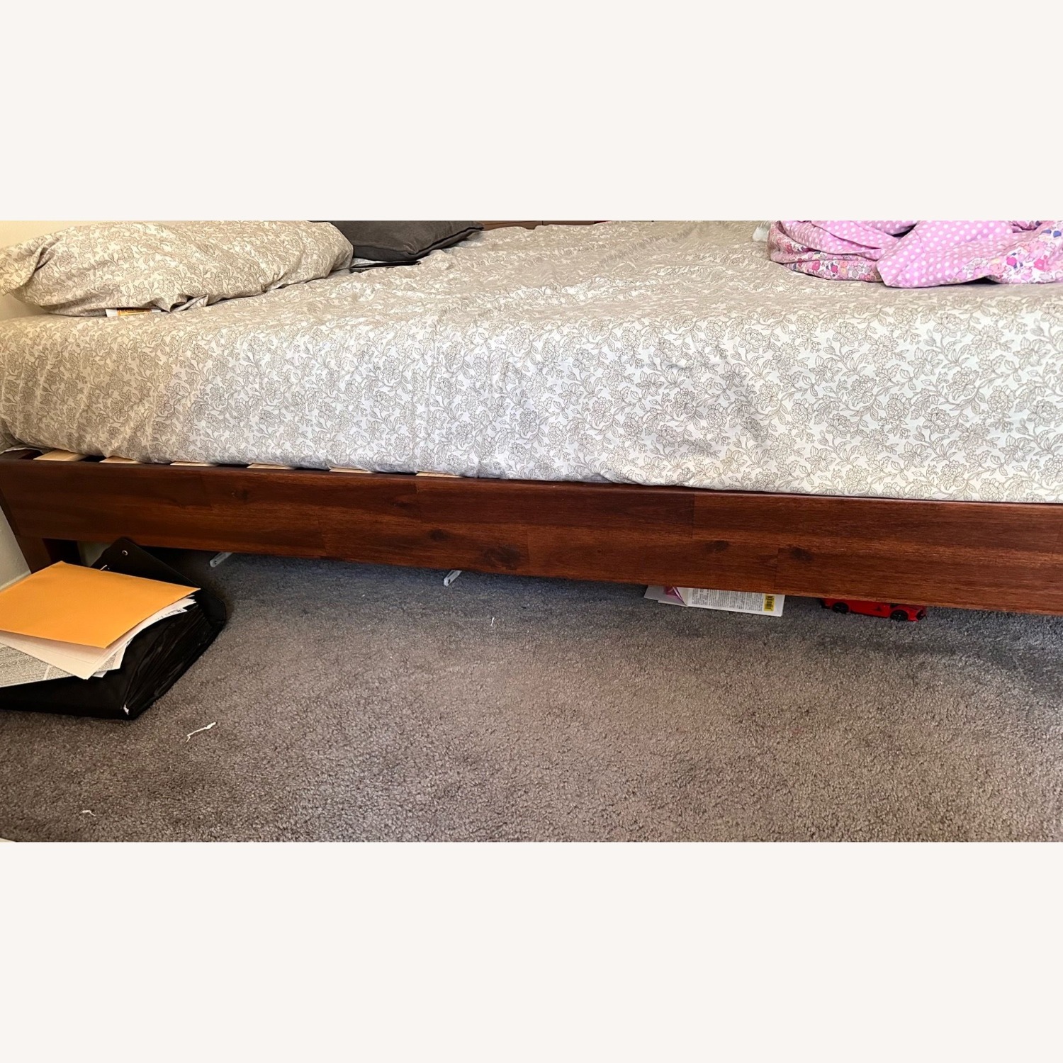 AllModern Amaryn Solid Wood Bed - image-3