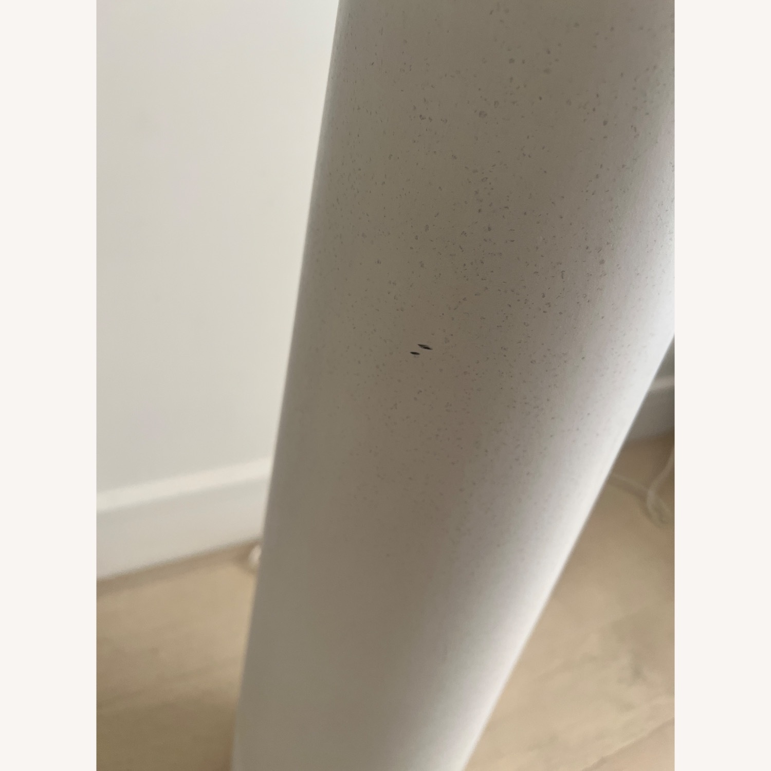 CB2 Polar White Cement Floor Lamps Set of 2 - image-7
