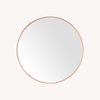 Metal Frame Round Wall Mirror
