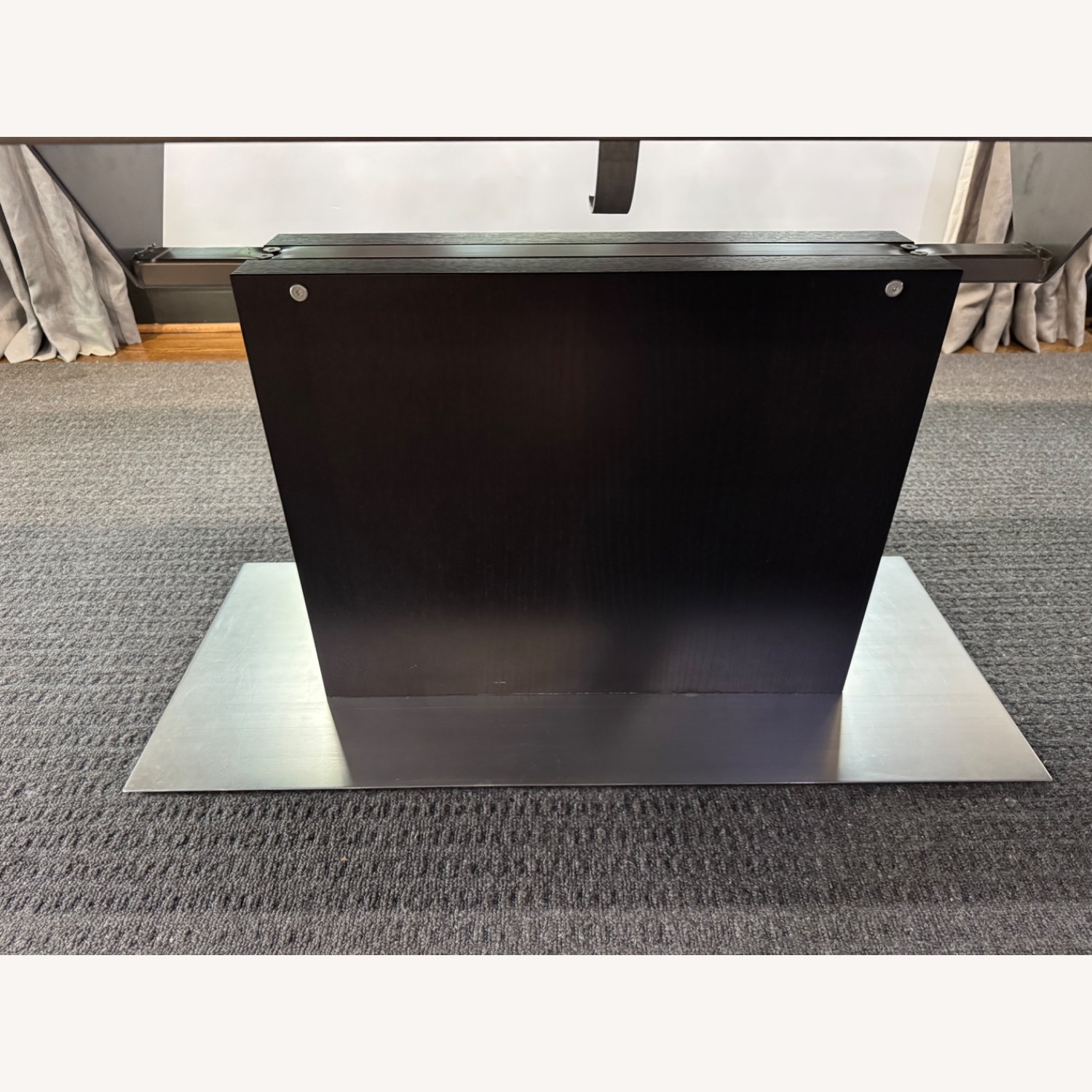 BoConcept Modern Extendable Pedestal Dining Table - image-3