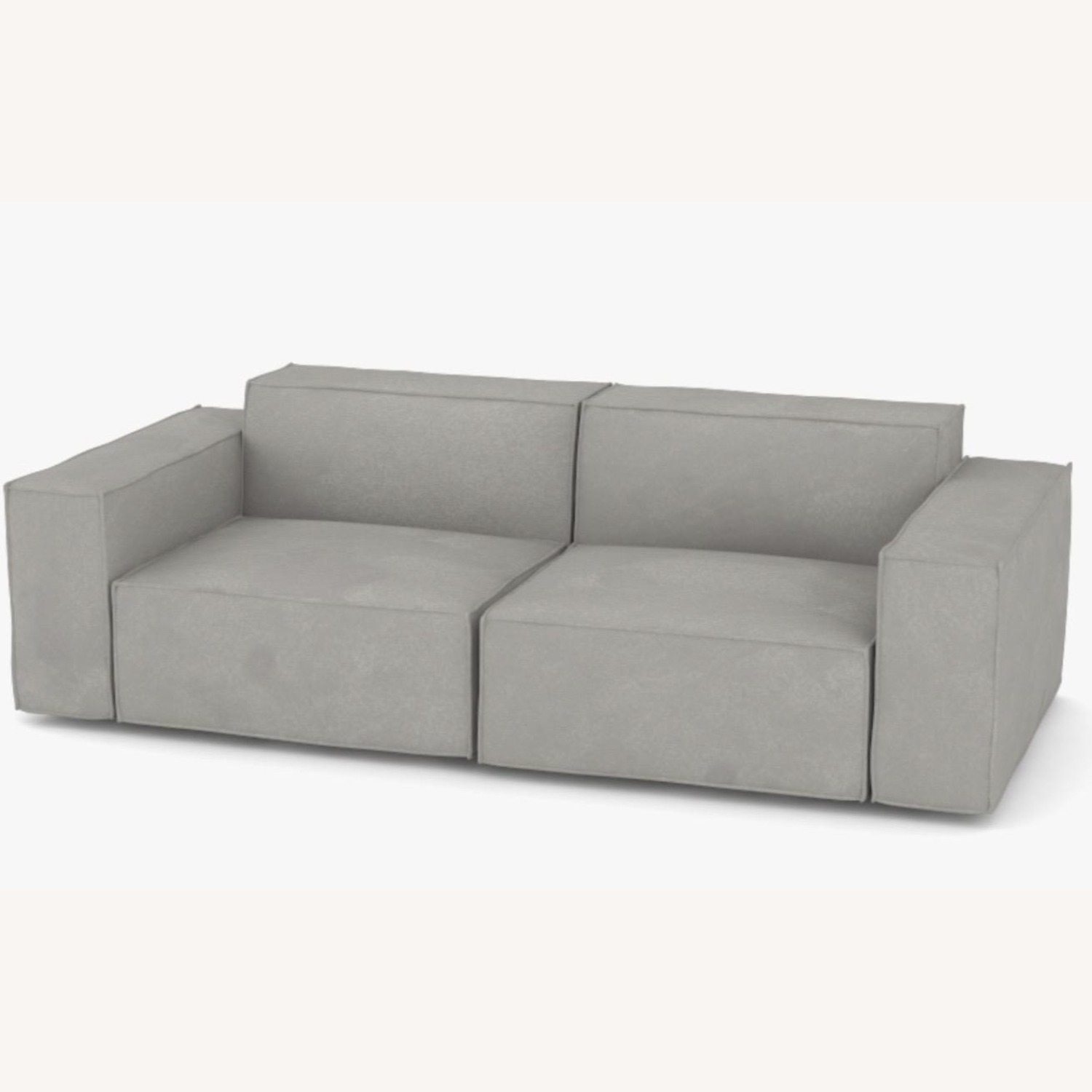 Modani  Light Gray Fabric 3+ Seater Sofa - image-4