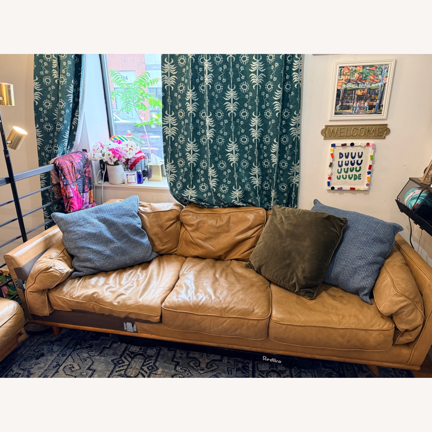 Article The Timber Leather Corner Sectional - image-3