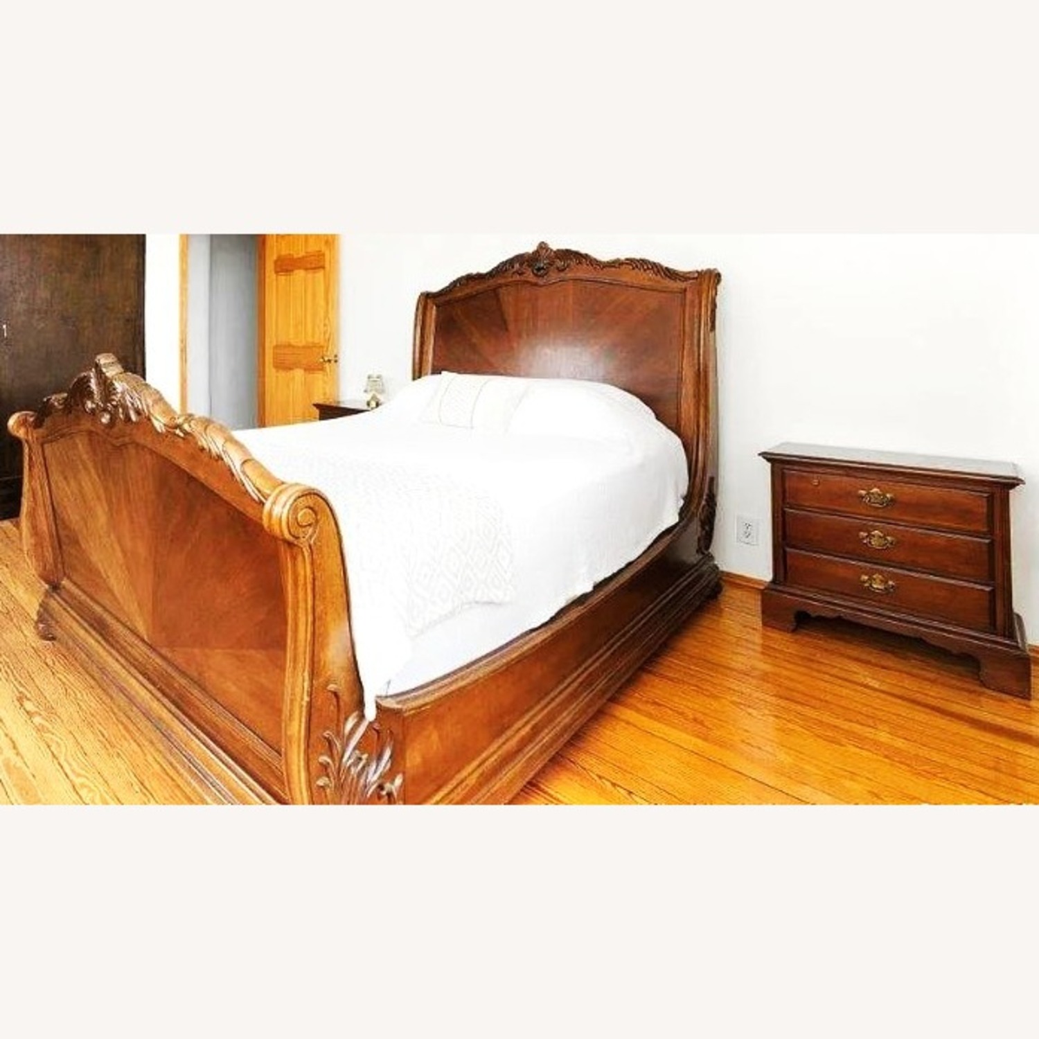 American Drew Queen Bed - image-3