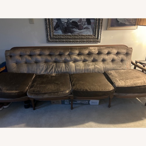 Used Dark Gray Fabric 3+ Seater SofaZ FX. for sale on AptDeco