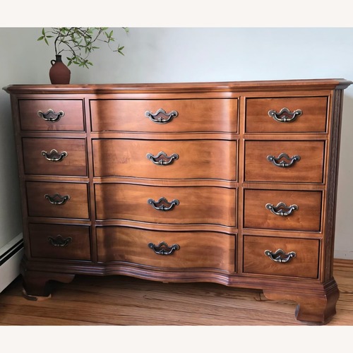 Used American Drew 12-drawer Solid Wood Dresser for sale on AptDeco