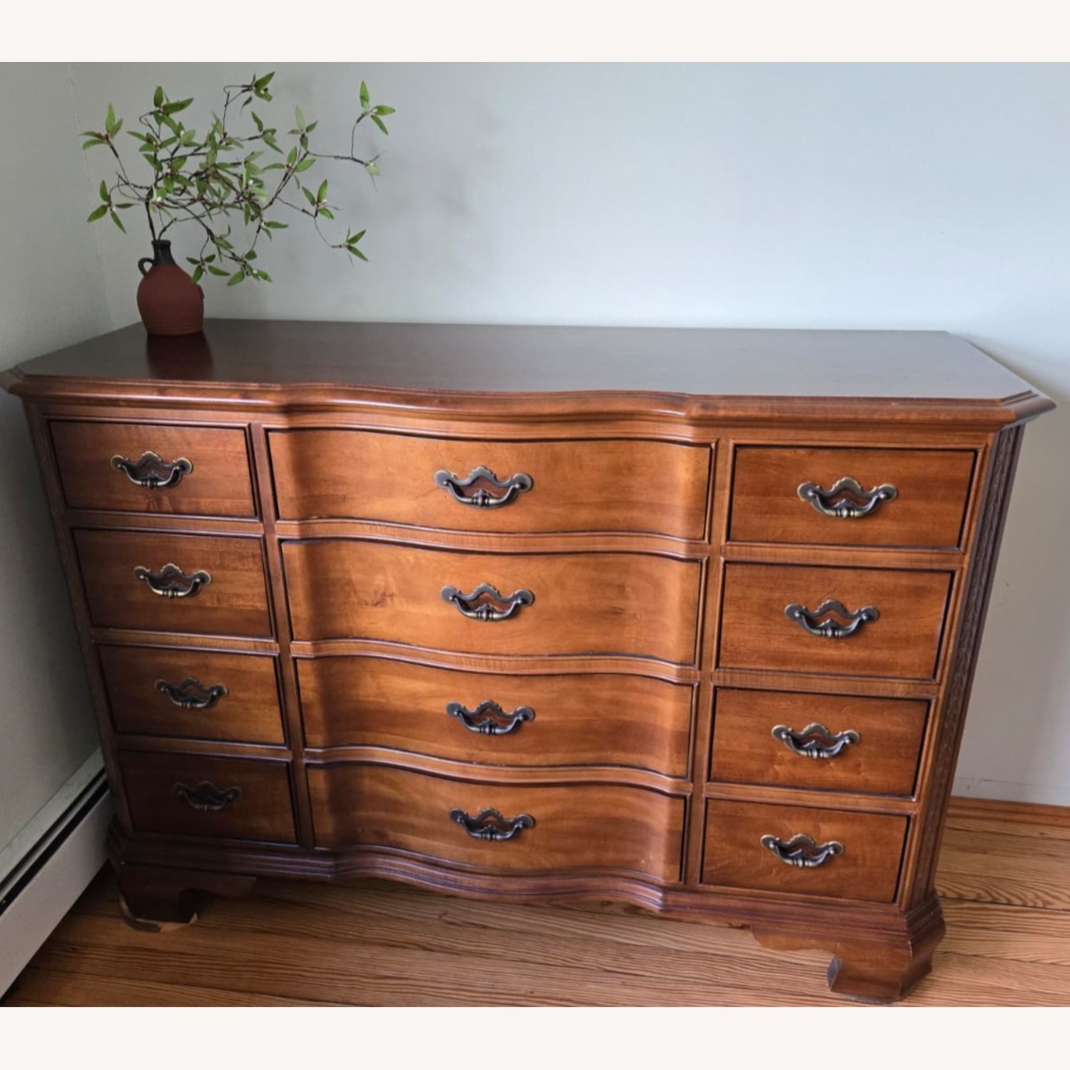 American Drew 12-drawer Solid Wood Dresser - image-2