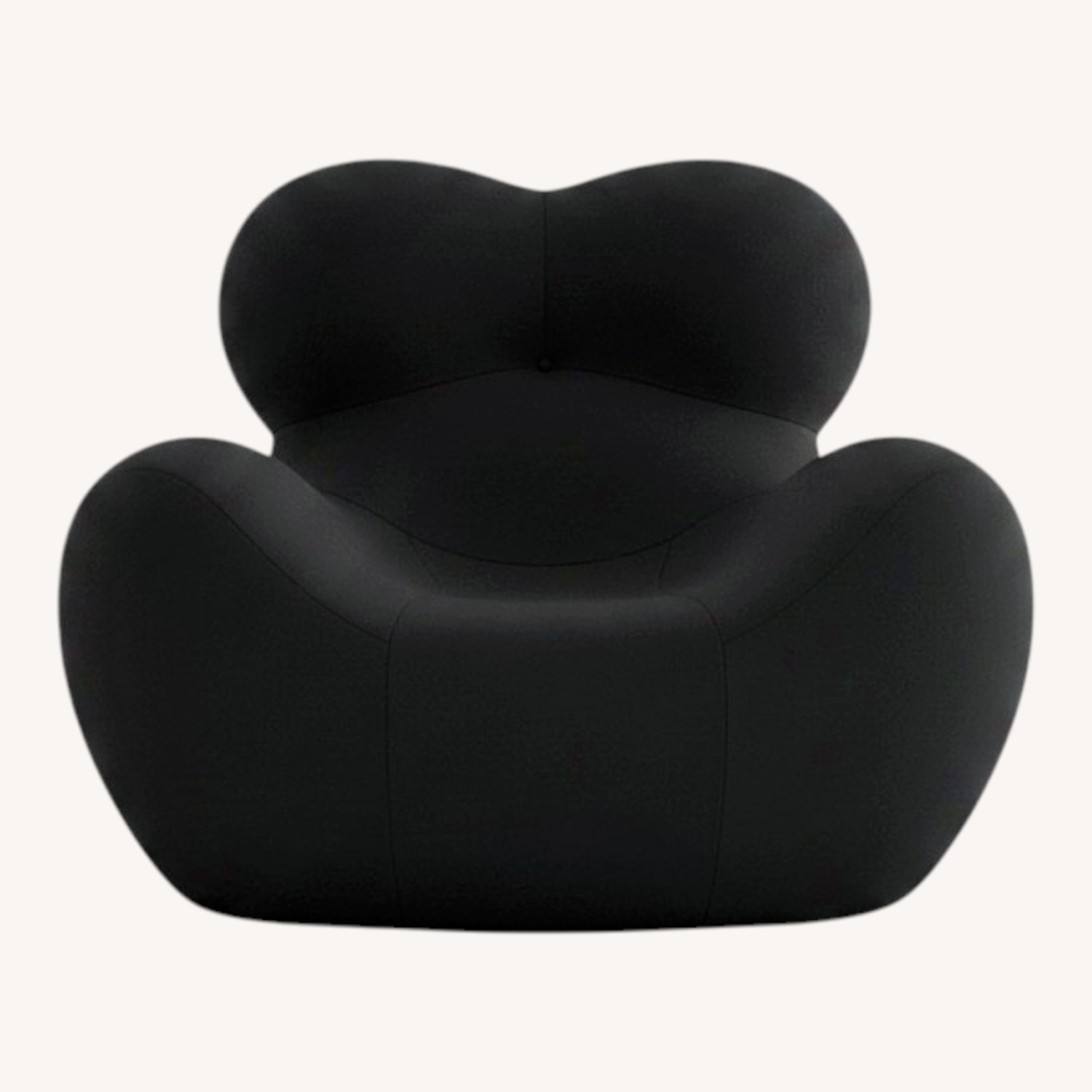 B&B Italia Dark Gray Fabric Armchair - image-0