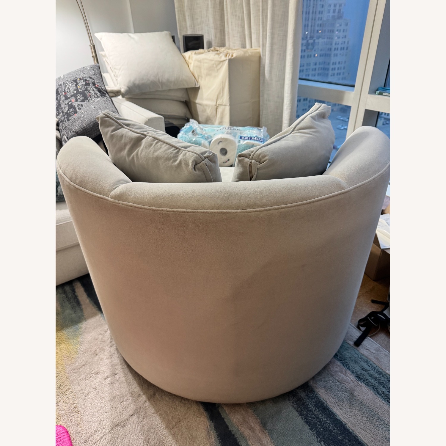 Room & Board Swivel Chair - image-3