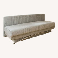 Light Gray Fabric Sleeper Sofa