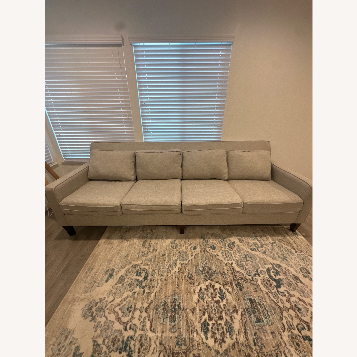 Max Home “Georgia” Sofa in Georgia Linen fabric - image-2