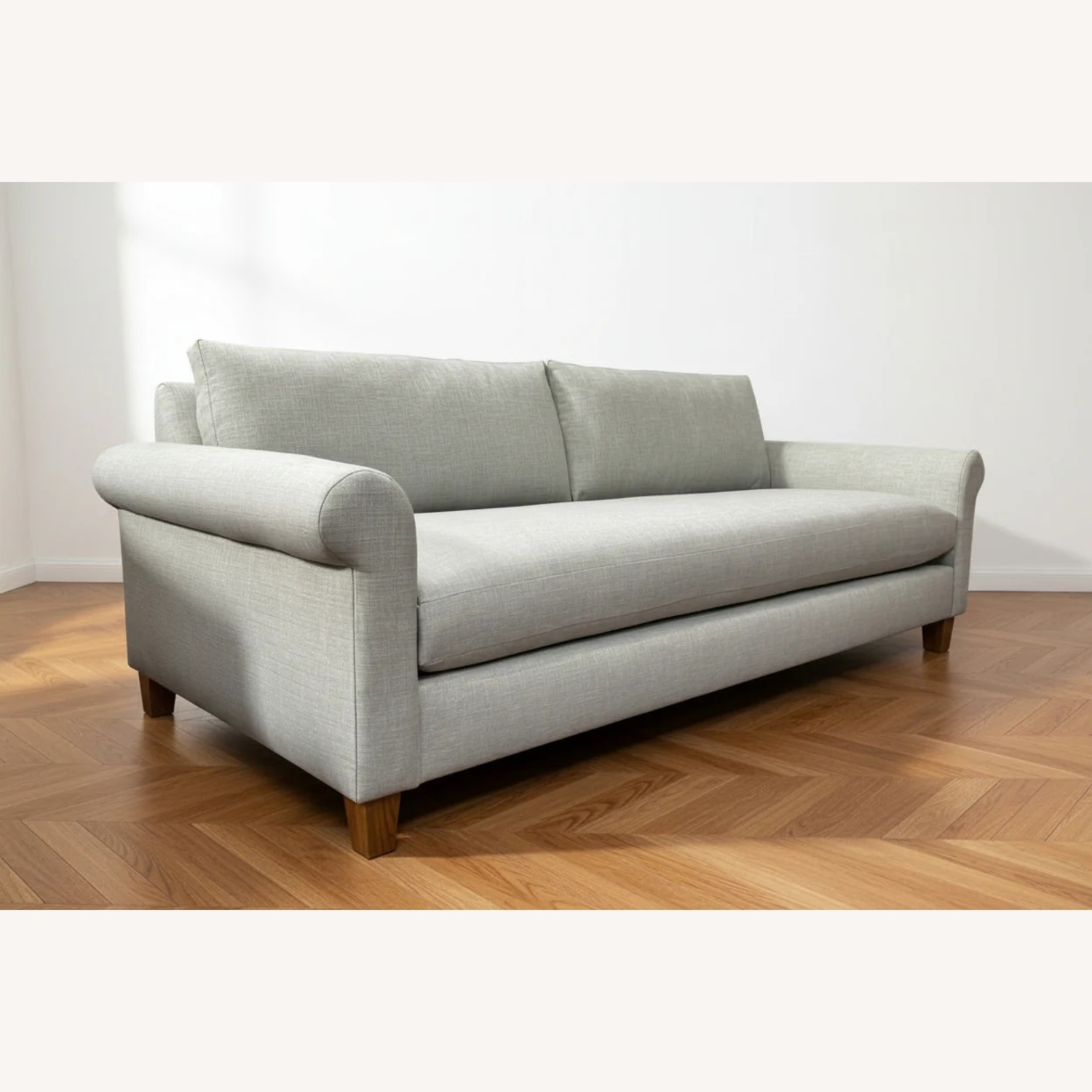 Clad Home Ollie Light Gray 90" Sofa - image-5