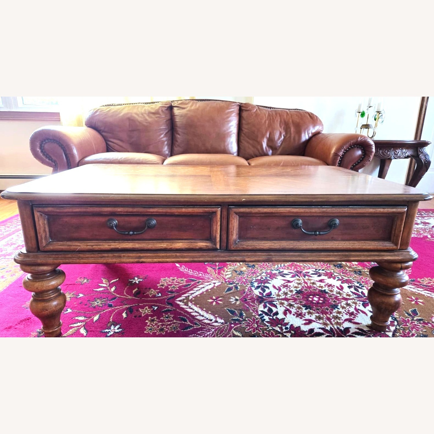 Solid Wood Coffee Table - image-1