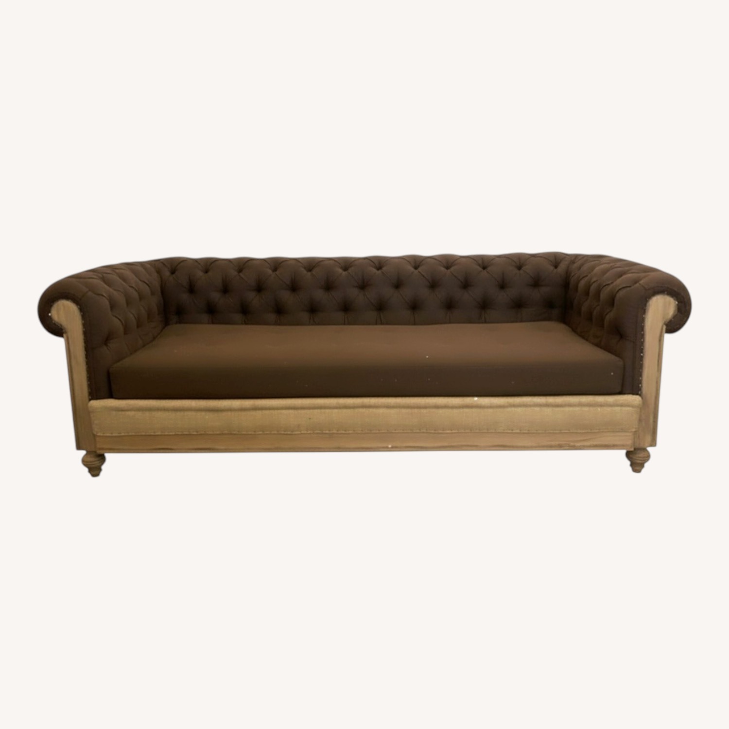 Restoration Hardware Chesterfield Sofa 8' - image-7