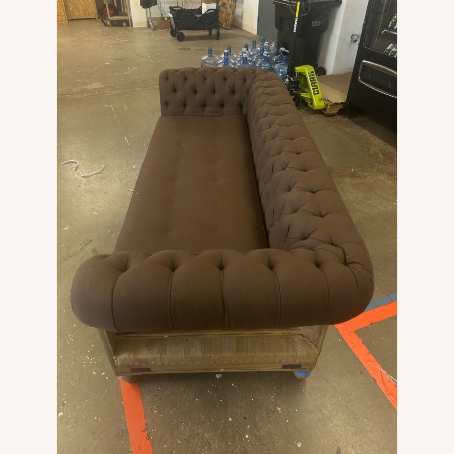 Restoration Hardware Chesterfield Sofa 8' - image-3