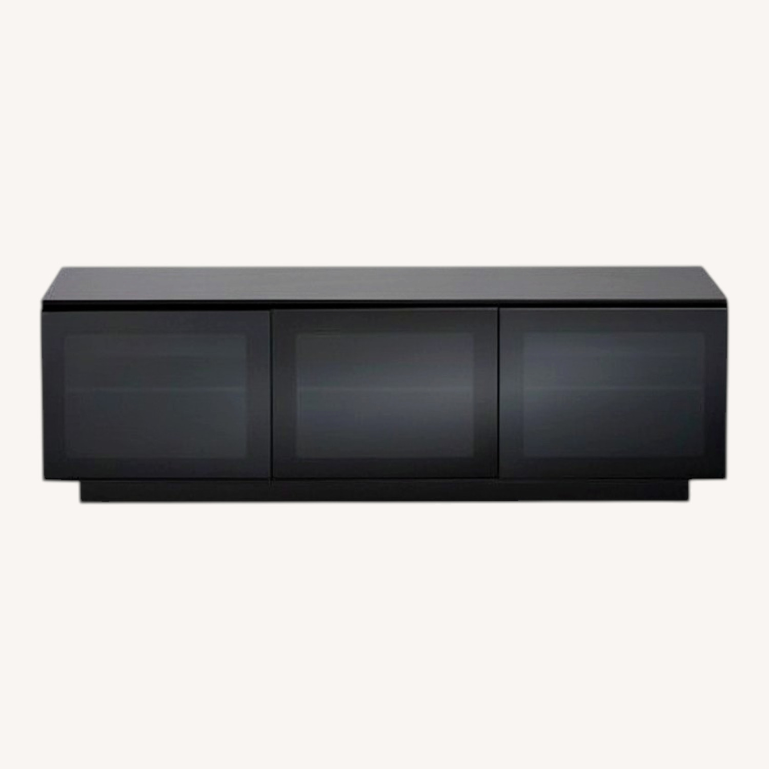 BDI Furniture Black Glass Media Storage - image-0