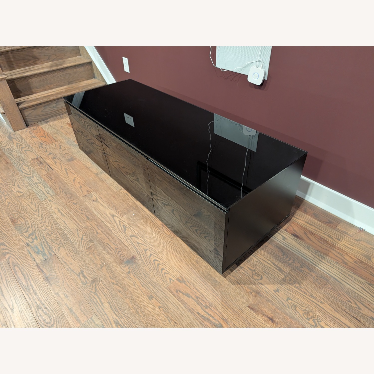 BDI Furniture Black Glass Media Storage - image-3
