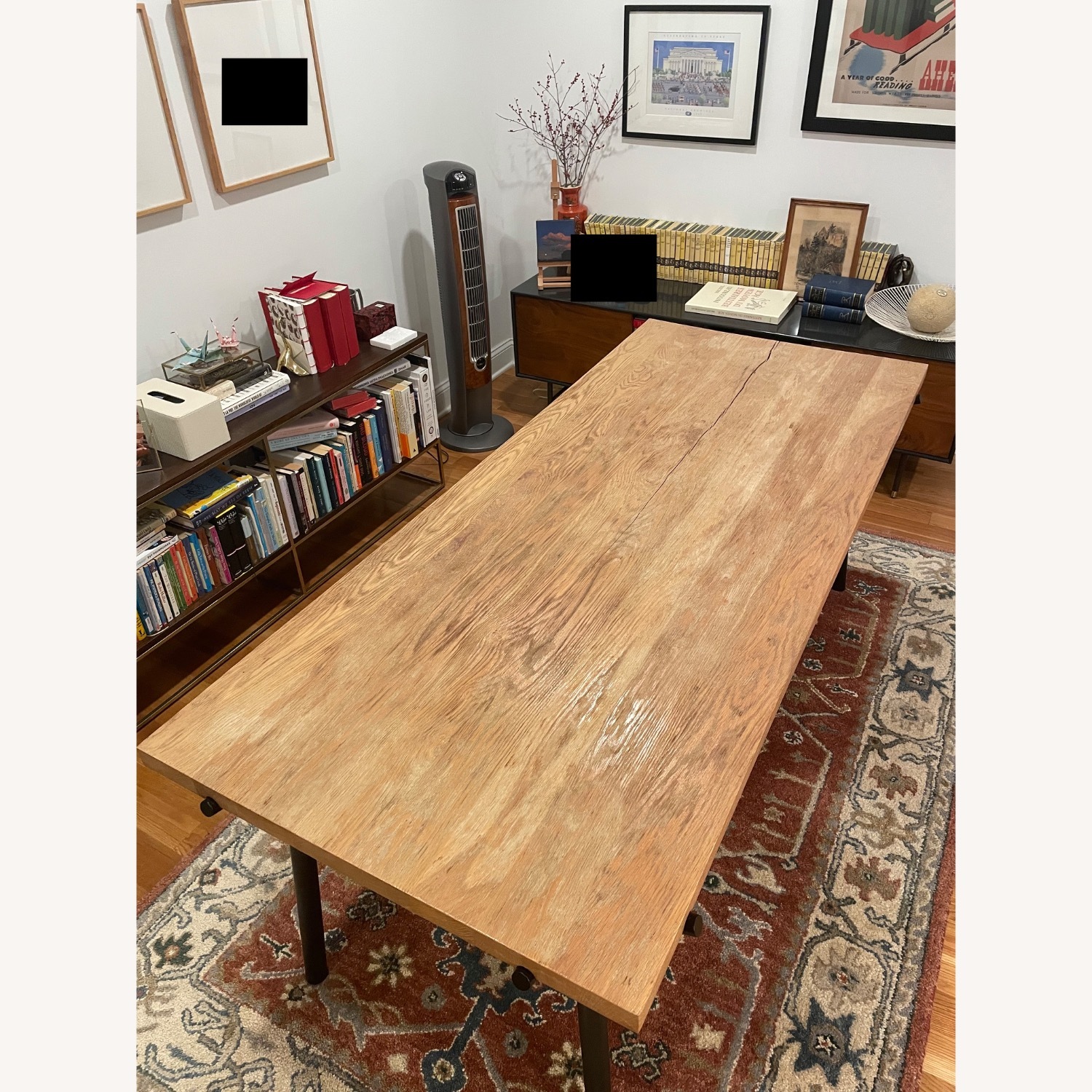 Blu Dot Branch Dining Table Oak / Black - image-1