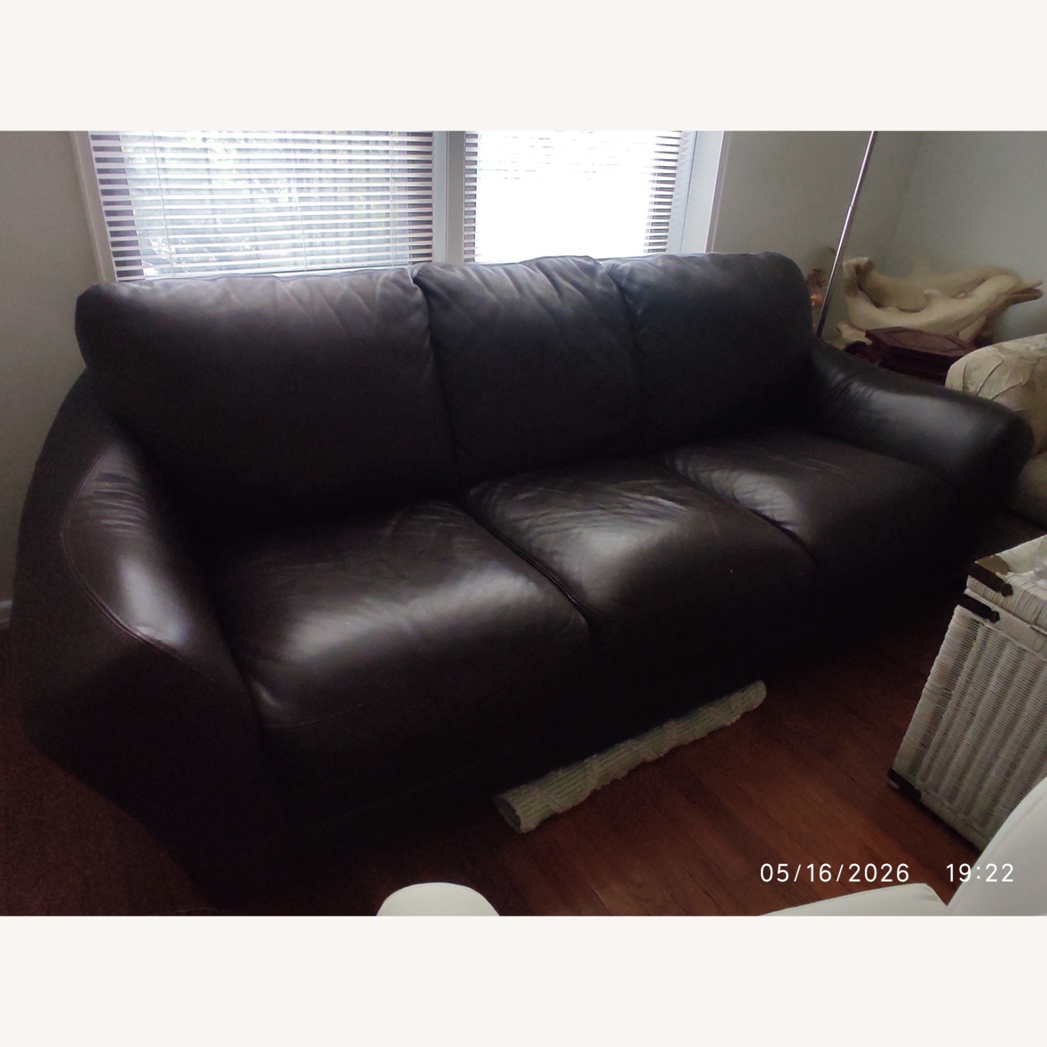 Chateau D'ax Dark Brown 3 Seater Sofa - image-1