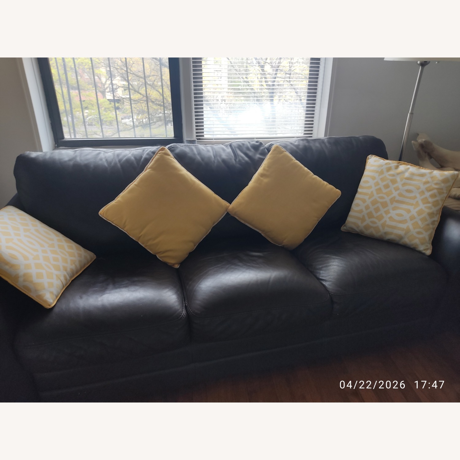 Chateau D'ax Dark Brown 3 Seater Sofa - image-2