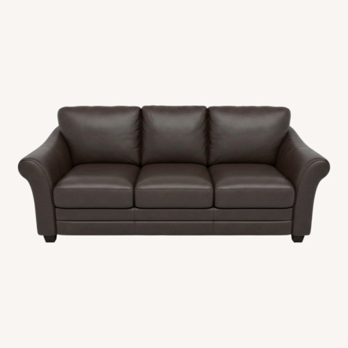Used Chateau D'ax Dark Brown 3 Seater Sofa for sale on AptDeco