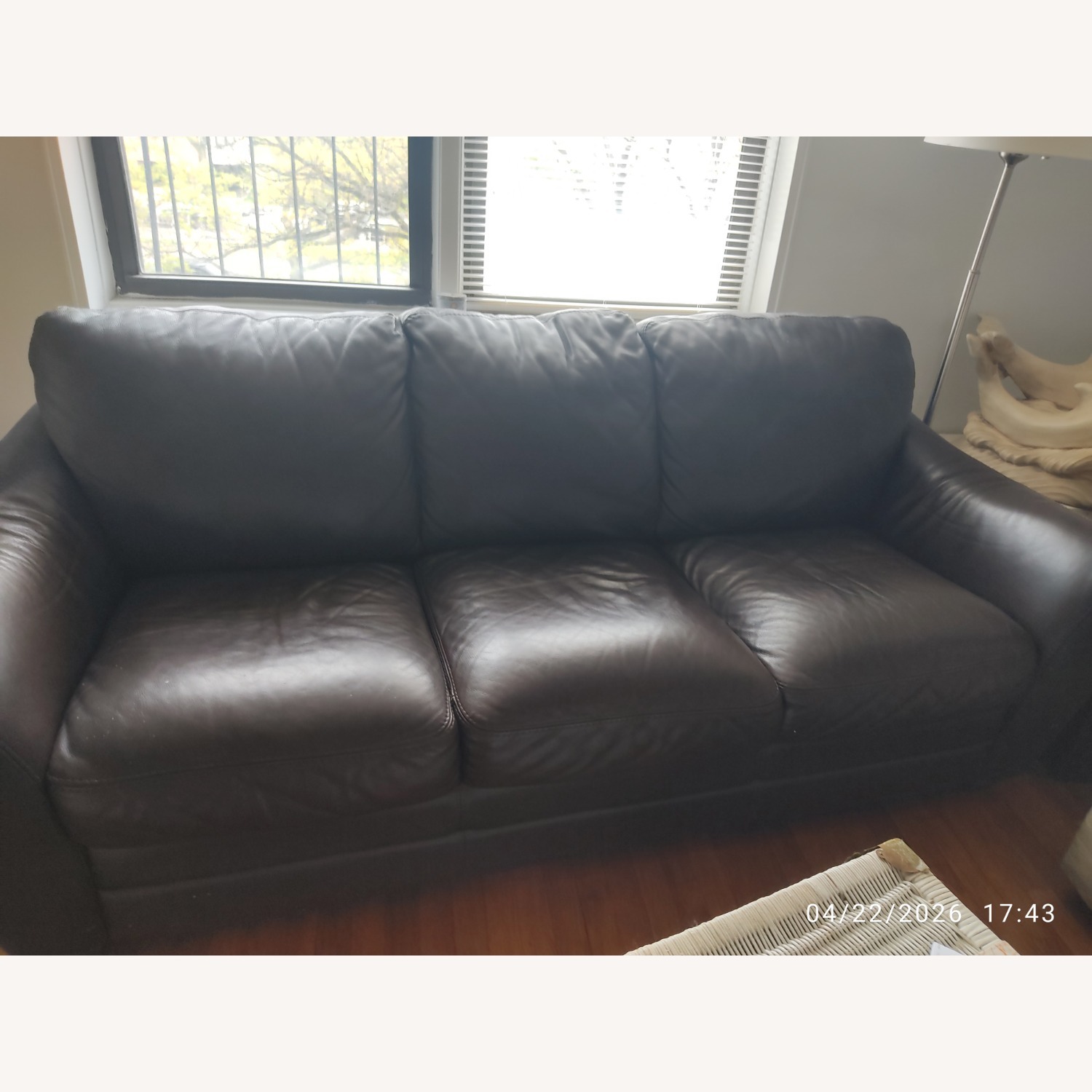 Chateau D'ax Dark Brown 3 Seater Sofa - image-3