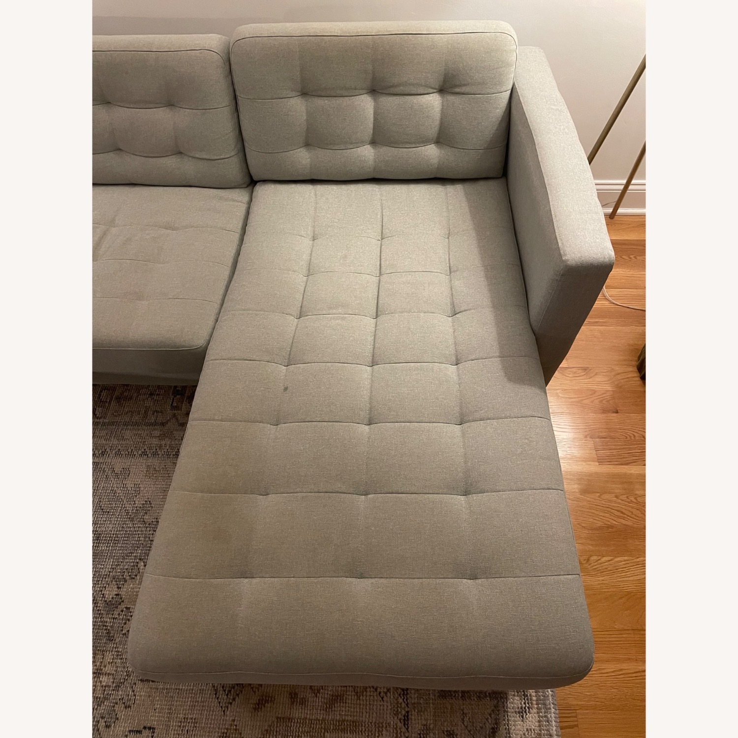 IKEA Landskrona Green Fabric 2 Piece Sectional - image-5