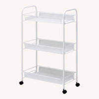 IKEA White Bar Cart