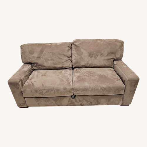Used American Leather Sleeper Queen Brown Fabric Sofa for sale on AptDeco
