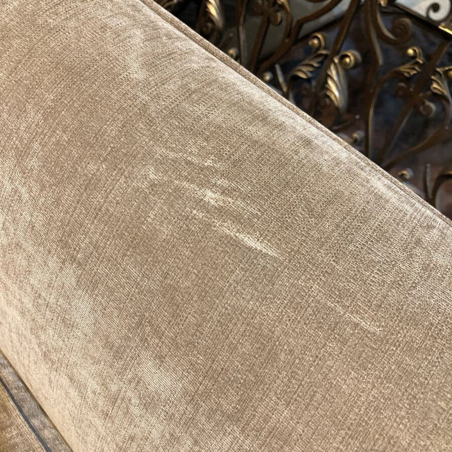 Klaussner Upholstered Velvet 2-Seat Loveseat - image-5