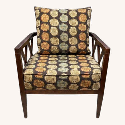 Used Walter E. Smithe Patterned Armchair for sale on AptDeco
