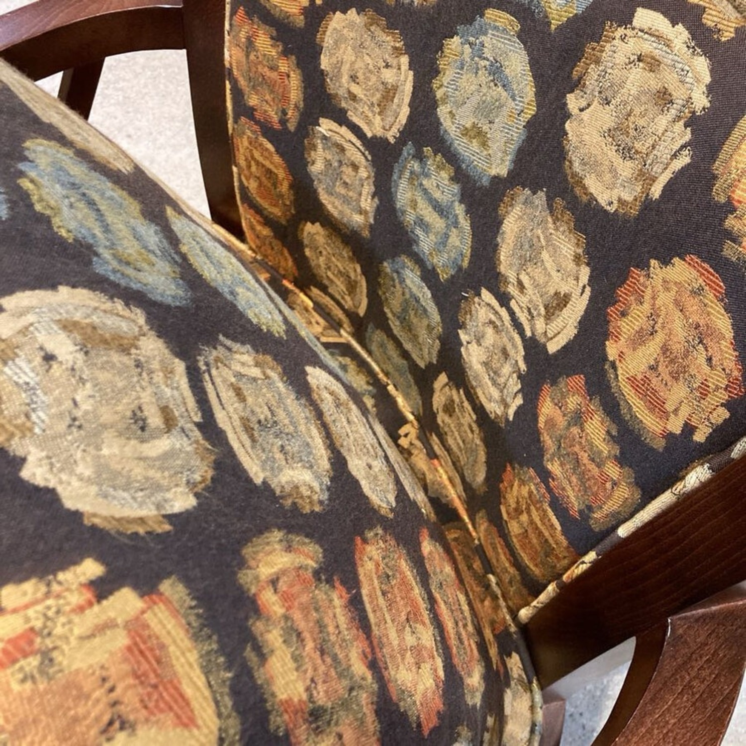 Walter E. Smithe Patterned Armchair - image-9